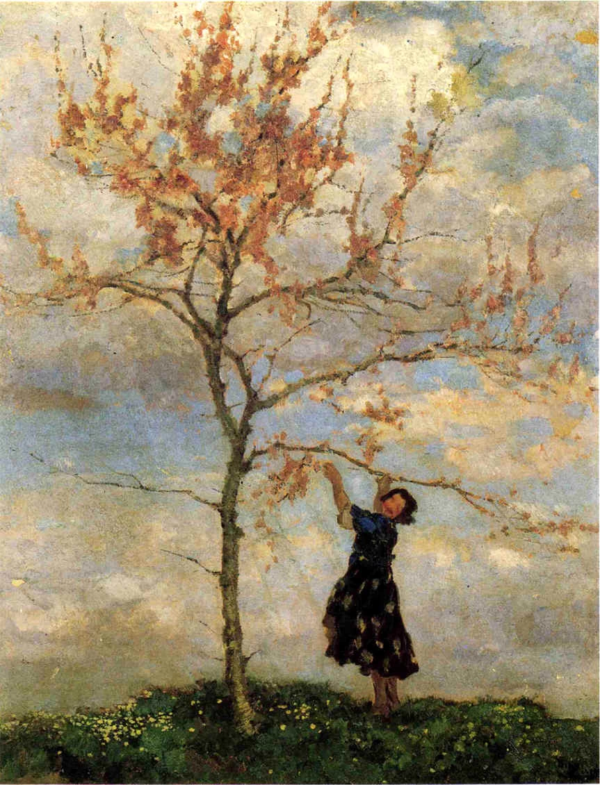 La ragazza e l'albero